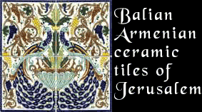 Hand painted decorative ceramic tiles and murals